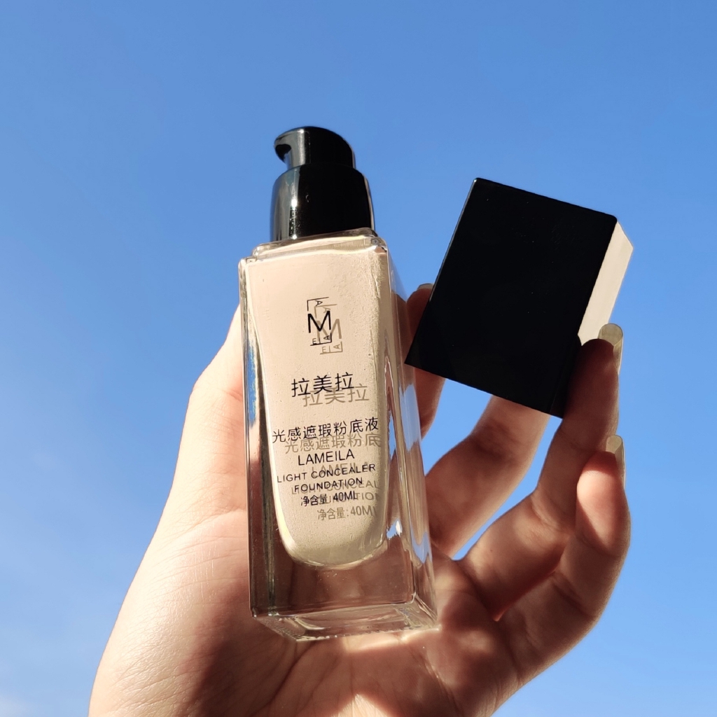 [Hàng mới về] Kem nền trang điểm 3 màu tươi mới che phủ lỗ chân lông chống thấm nước 40ml | BigBuy360 - bigbuy360.vn