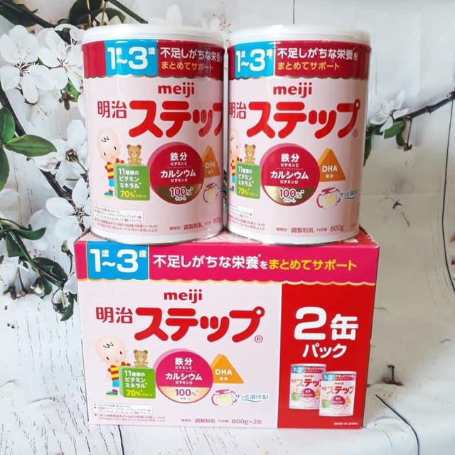 Sữa Meiji số 1-3 hàng nội địa Nhật 800g mẫu mới