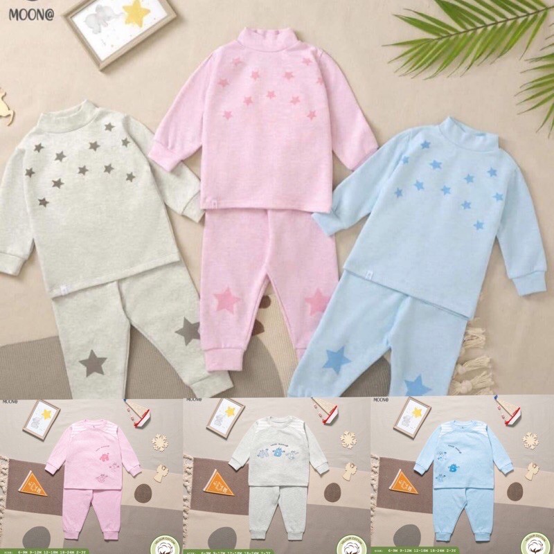 Moon- Bộ nỉ nhung cổ 3p