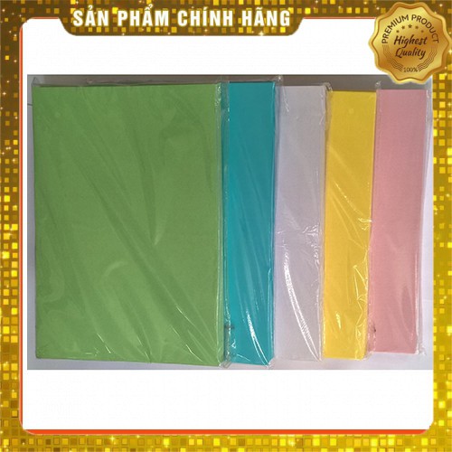 [Giá Kho]Giấy Bìa Màu A4 180GSM Trắng/Hồng/Vàng/XL/XD █▬█ █ ▀█▀