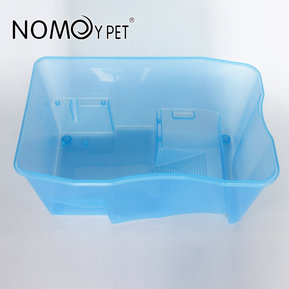 Bể nuôi rùa, chậu nuôi rùa 2 tầng KT 44x29,5x20,5cm chất liệu nhựa PP