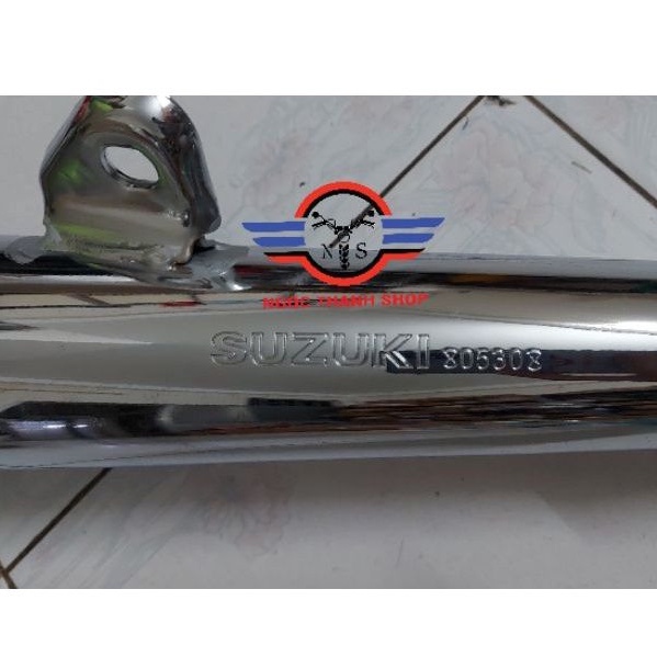Cây pô zin GN125 chính hãng Suzuki gắn cho GN125-2F rất đẹp - NTS - ngocthanh_shop