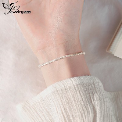 Vòng tay bằng bạc 925 đơn giản thời trang cho nữ