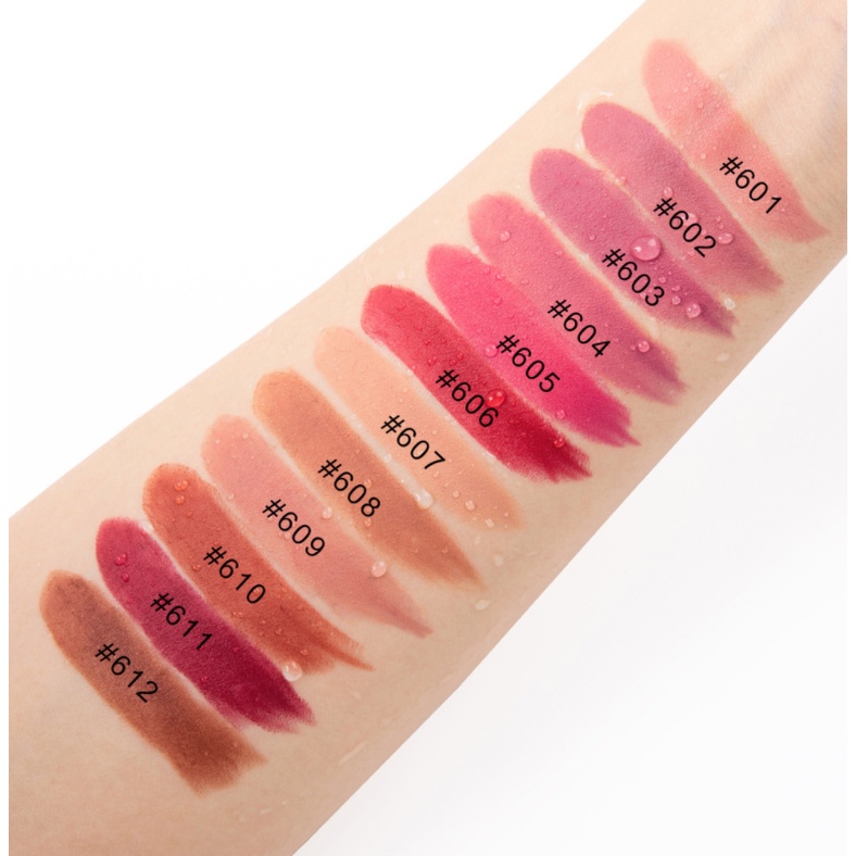 Son Môi Trang Điểm Màu Sắc Nude Khô Nhanh Phong Cách Âu Mỹ Fan'Er