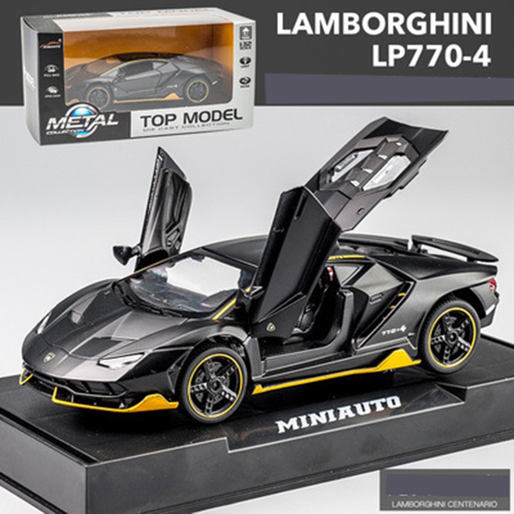 Mô hình siêu xe Lamborghini LP770 tỷ lệ 1:32