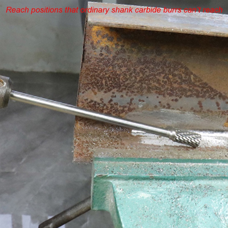 Bộ Mũi Khoan Cắt Mài Kim Cương 100mm Thân Dài Bằng Hợp Kim Cacbua