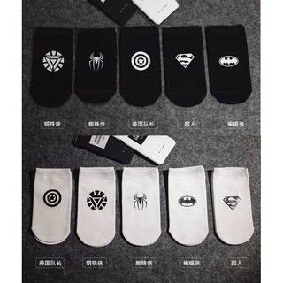 Combo vớ - 5 đôi tất vớ cổ thấp Marvel Unisex