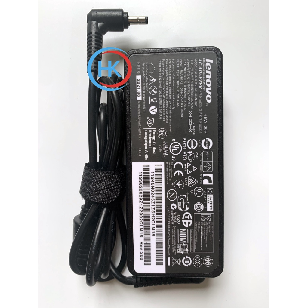 Sạc Laptop Lenovo Ideapad 20V-3.25A 65W Lenovo ideapad 100-14 110-14 110-15 320s-14 320s-15 510-14 710s-14 L340-15