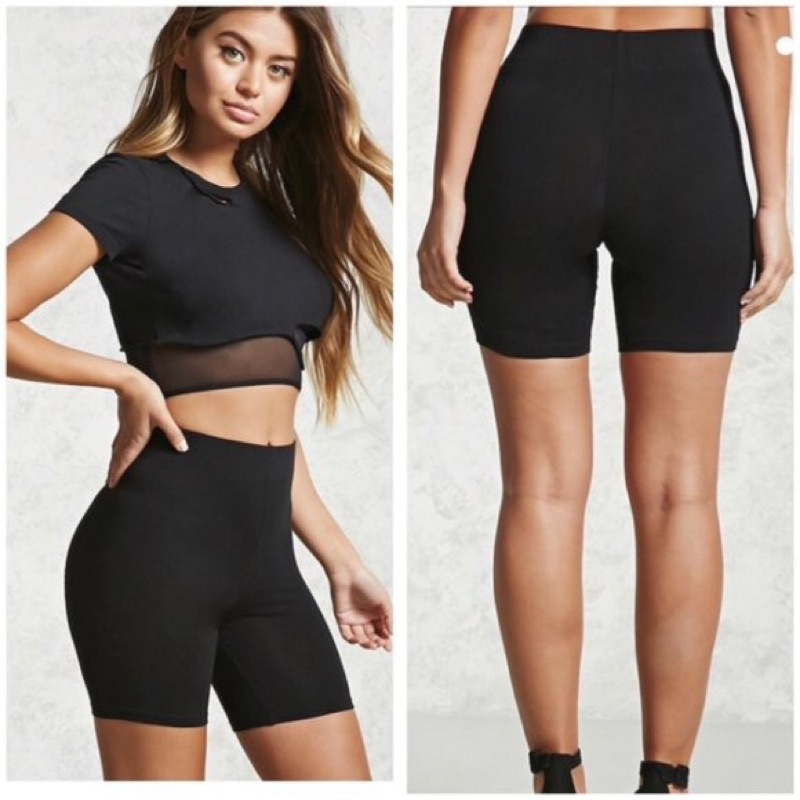 QUẦN ĐÙI BIKER, LEGGINGS FOREVER21 F21 NHẬP MỸ