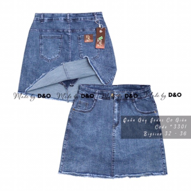 12.12 Xả - [5 Mẫu] Quần Váy Jeans Size Đại - Váy Có Quần Trong - Lưng Cao/Co Giãn Y88 ' 2021 . ᴬ | BigBuy360 - bigbuy360.vn
