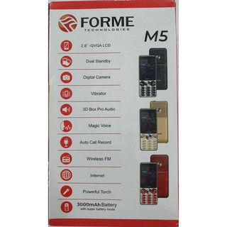 Điện thoại Forme M5