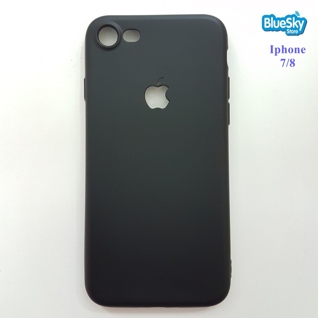 Ốp lưng Iphone 7 / 8 nhựa dẻo đen