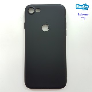 Ốp lưng Iphone 7 / 8 nhựa dẻo đen