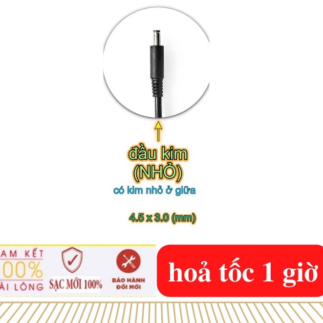 🌟QUA SỬ DỤNG 🌟 Sạc Laptop Dell 19.5V 6.7A 19,5v 6,7a 130W chân kim nhỏ Dell Precision 5510 5520 M3800 Dell XPS