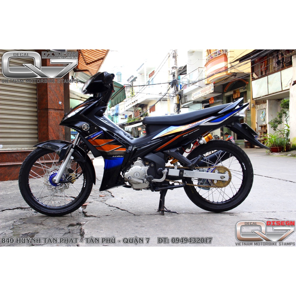 TEM RỜI EXCITER 2010 ĐỎ ĐEN