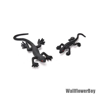 [Wallflowerbuy] Set 2 Chú Thằn Lằn Giả Bằng Nhựa Vui Nhộn