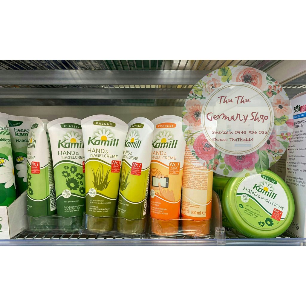 (bill,review) Kem dưỡng tay Kamill Đức