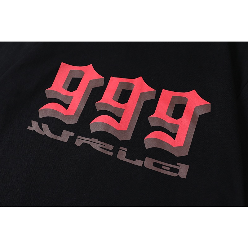 Áo Thun Tay Ngắn Cổ Tròn In Chữ Vlone # 2125 Cho Nam Và Nữ