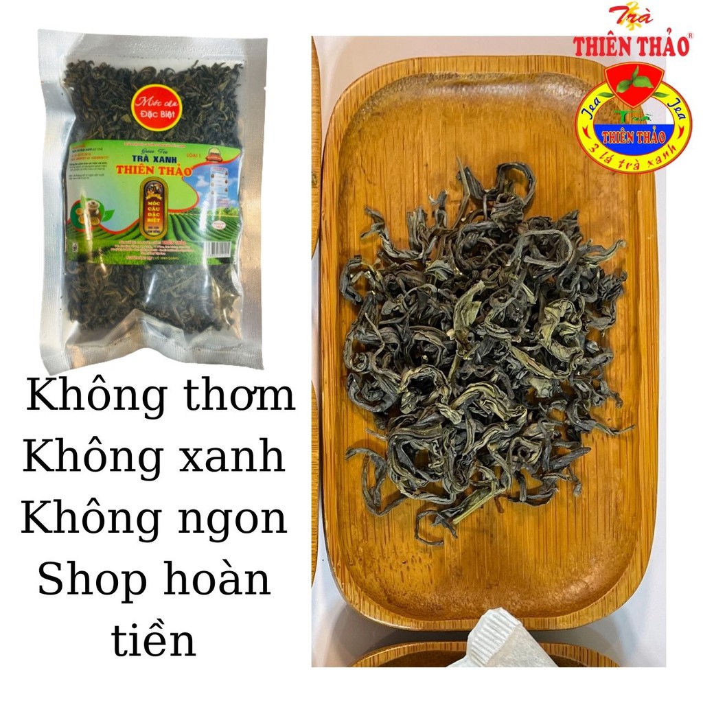 Trà xanh Thái Nguyên móc câu Thiên Thảo 100g, đặc sản Đà Lạt_HÀNG CÔNG TY