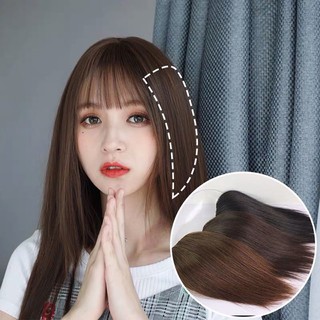 TÓC GIẢ KẸP PHỒNG CHÂN TÓC [HÌNH THẬT]