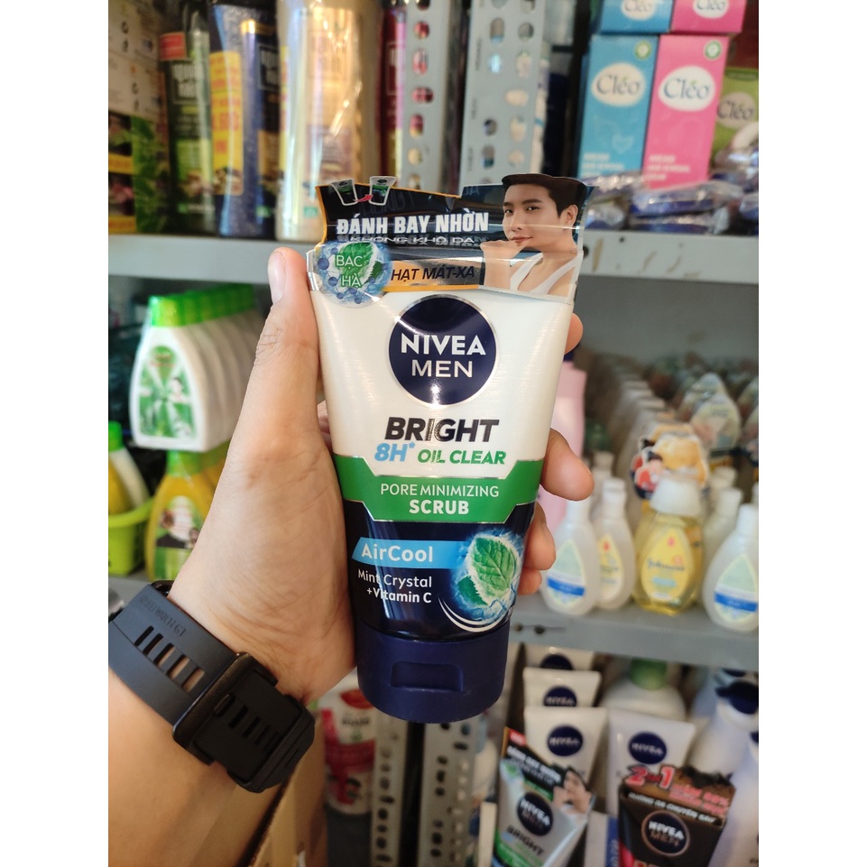 Sữa Rửa Mặt Nivea Men 100g mẫu mới