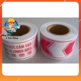 Dây cảnh báo / Băng cảnh báo - Dùng chặn khu vực công trình, khu vực phong tỏa
