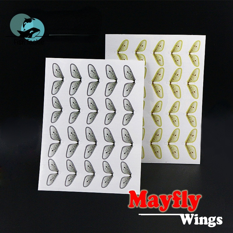 Set 40 Đôi Cánh Mayfly Làm Mồi Câu Cá Tiện Dụng