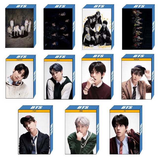 Lomo HỘP GIẤY BTS ALBUM MOTS 7 (gồm 30 ảnh thẻ)