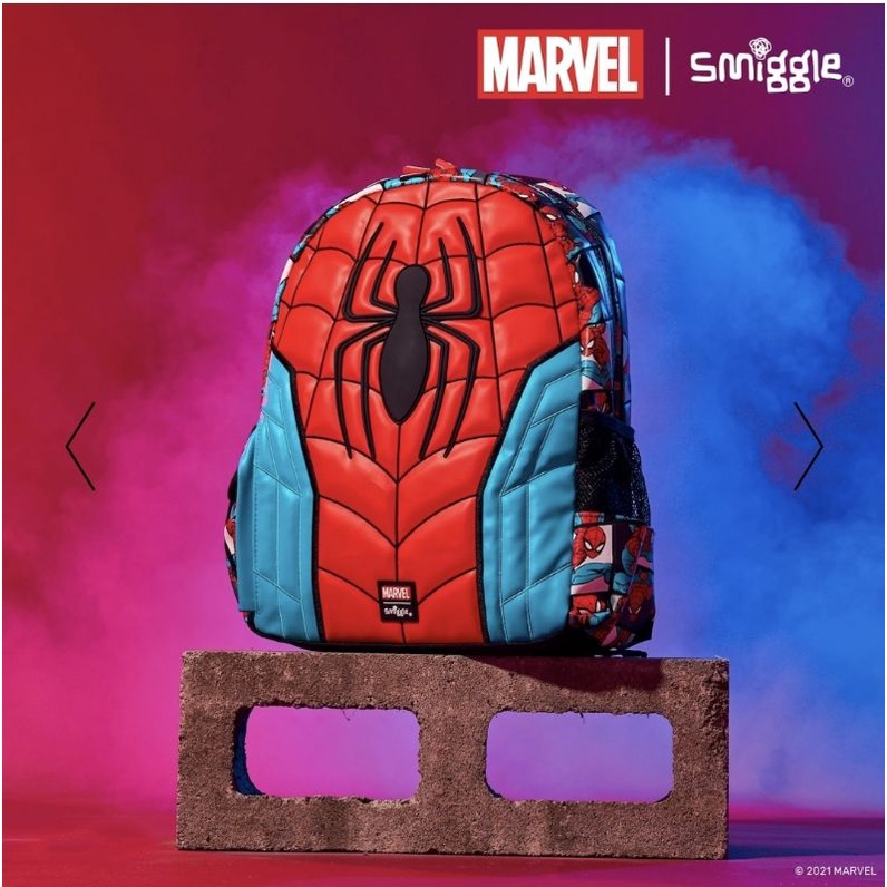 BALO SMIGGLE CHÍNH HÃNG SPIDERMAN KT 27X36CM