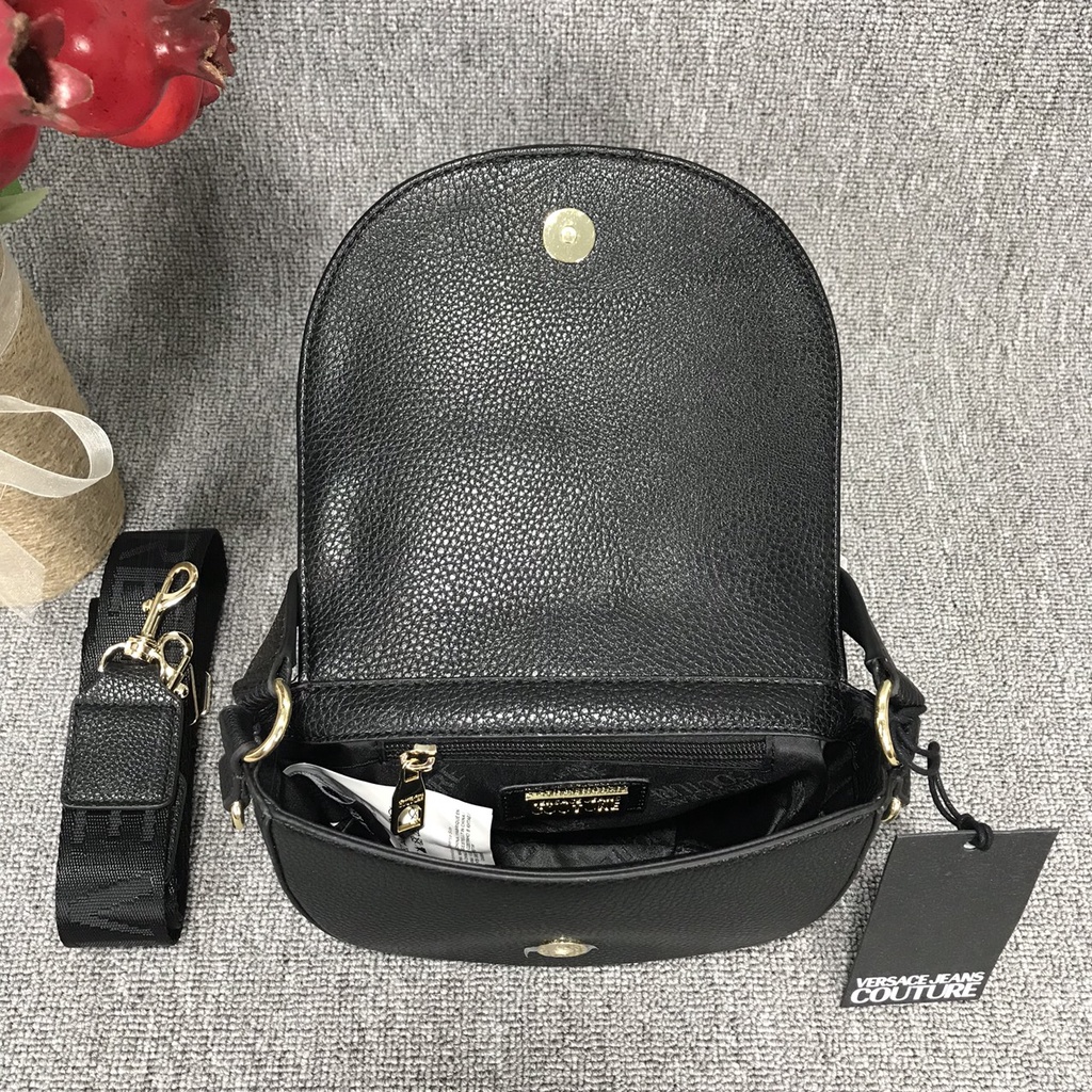 Túi Versace bán nguyệt phong cách vintage sang trọng, túi hàng hiệu xuất khẩu cao cấp