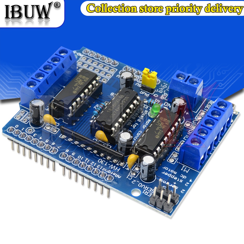 1 Bản Mạch Điều Khiển Động Cơ L293D Cho Arduino