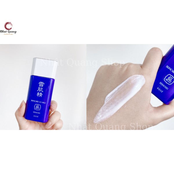 Kem chống nắng trắng da Kose White UV Milk SPF50+/PA++++