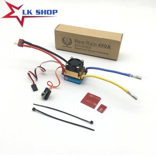 ESC 480A chuổi than quạt tản nhiệt dùng được motor 775