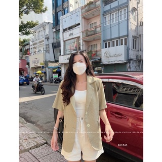 ÁO BLAZER KẺ