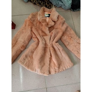 Combo áo khoác lông chồn thật