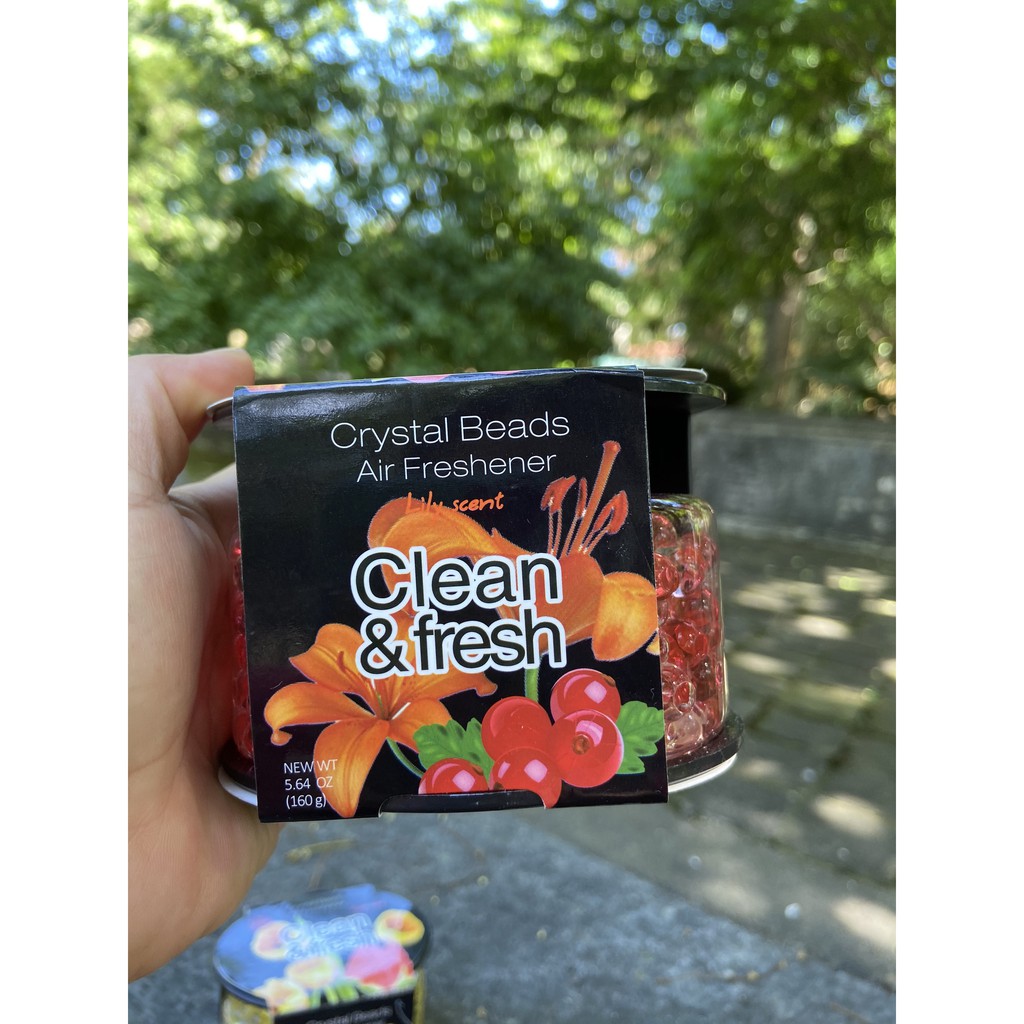 GEL THƠM KHỬ MÙI DẠNG HẠT PHA LÊ CLEAN &amp; FRESH HÀN QUỐC