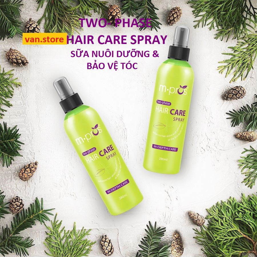 Sữa Dưỡng Tóc M.pros Hair Care Spray 280ml 2 Lớp / Sữa Xịt dưỡng tóc Keratin Karanz- Xịt Dưỡng Tóc Và Bảo Vệ Tóc