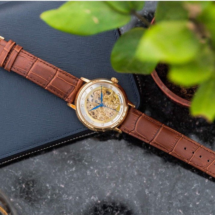 Đồng hồ Nam Ogival cơ, dây da, bảo hành 12 tháng- Đồng hồ Ogival nam MTP-STORE | BigBuy360 - bigbuy360.vn