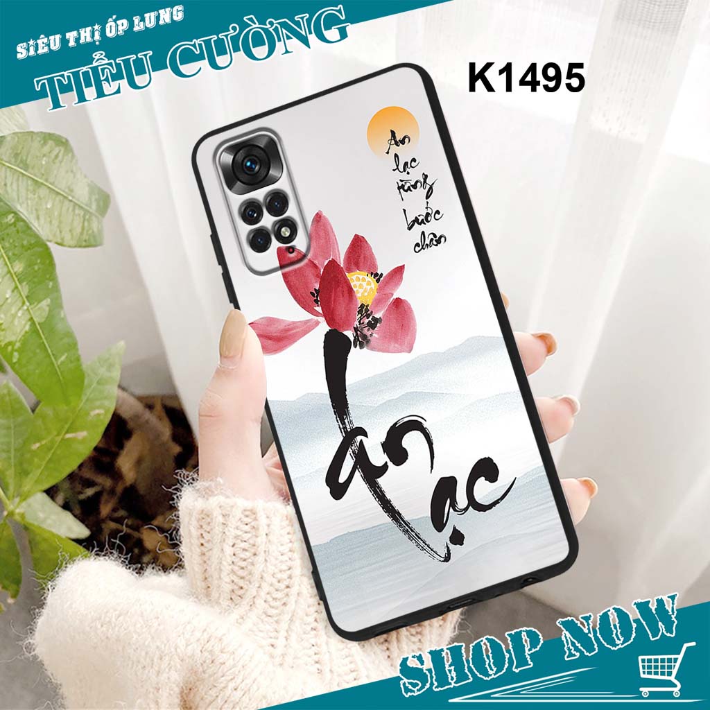 Ốp Xiaomi REDMI NOTE 11 / 11S 4G in hình thời trang thư pháp RẺ BỀN ĐẸP