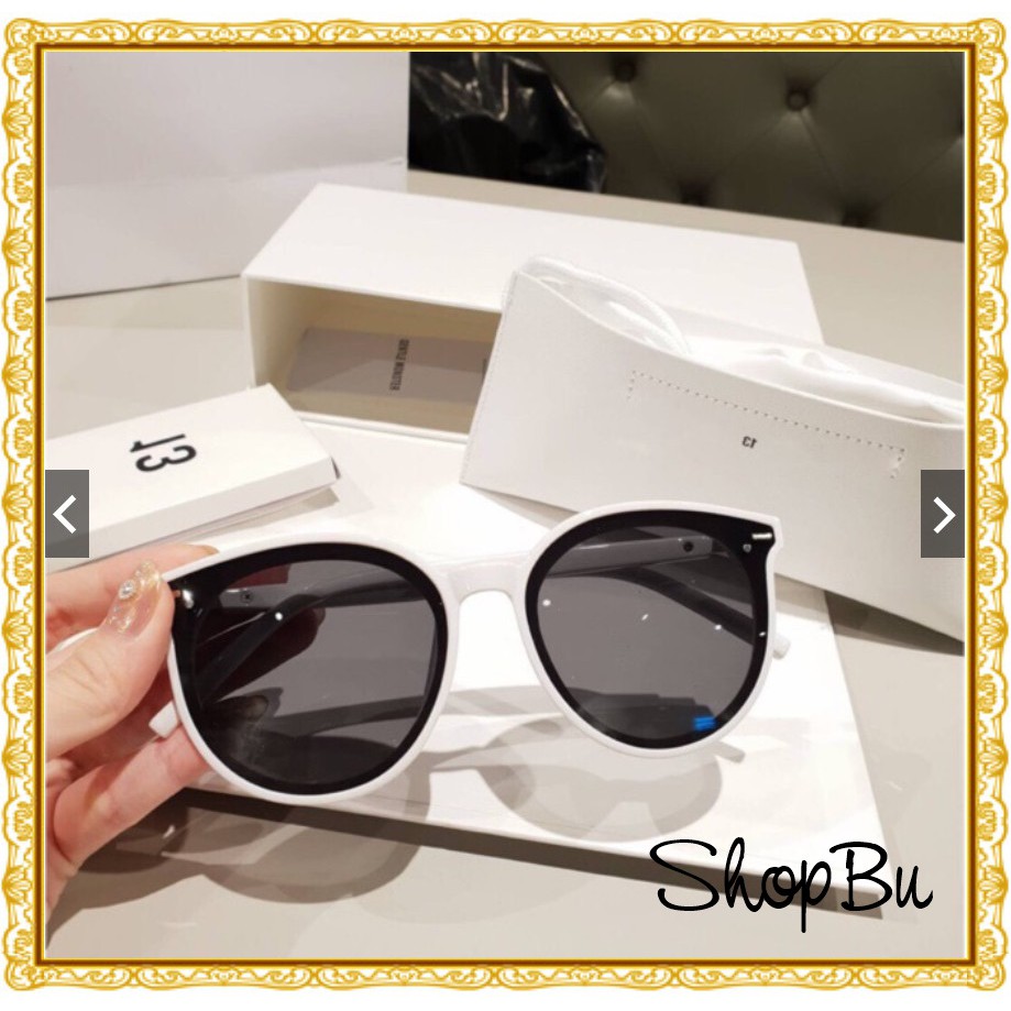 [Mã FARSSTGRE giảm 5K đơn bất kỳ] Kính mát unisex GM B46 thời trang râm mắt tròn