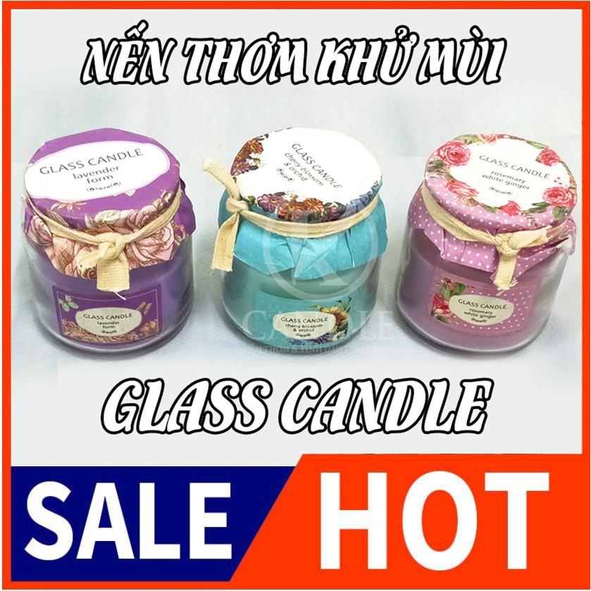 Nến Thơm Khử Mùi - GLASS CANDLE