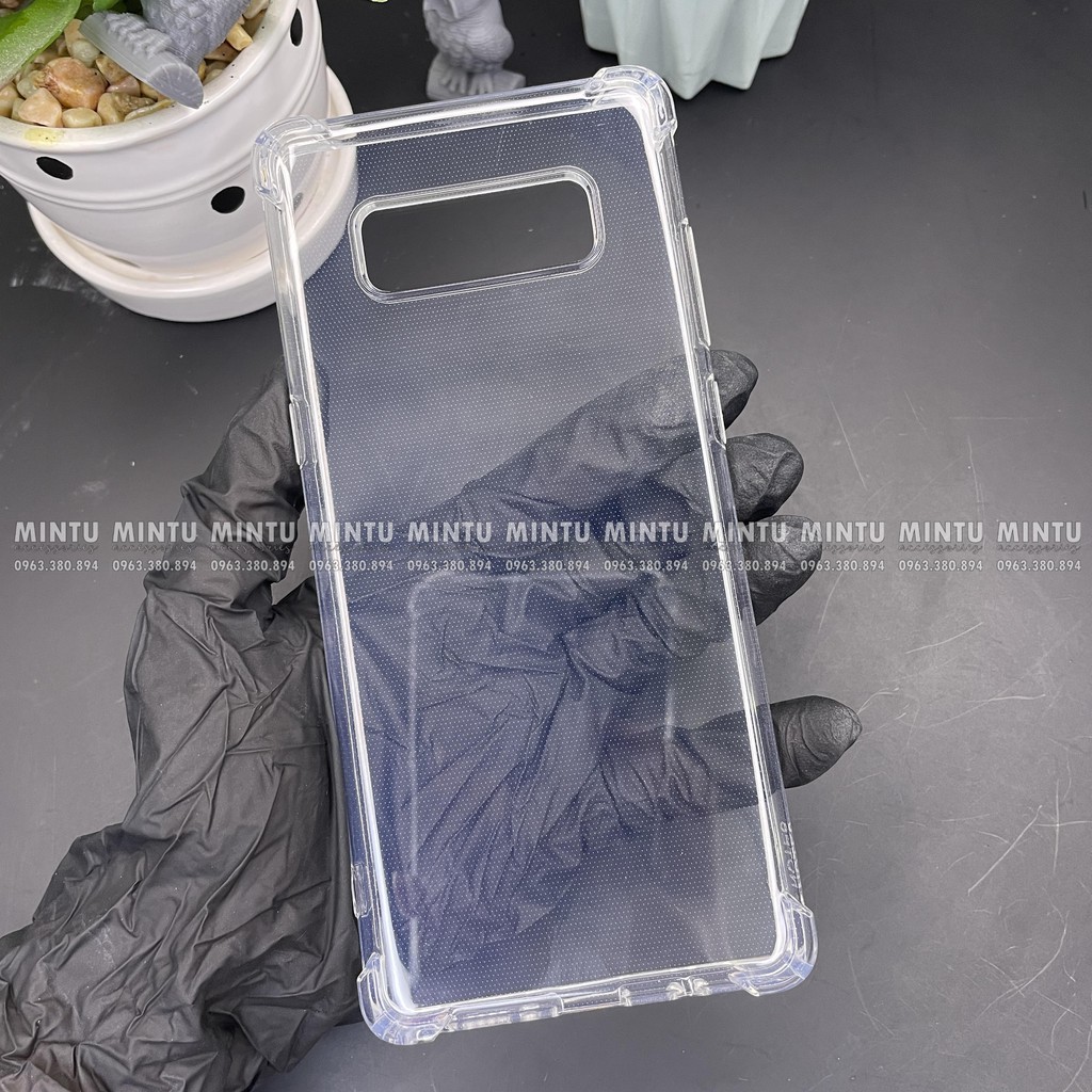 Ốp Lưng Samsung Galaxy Note 8 - Loại Trong Suốt Chống Sốc
