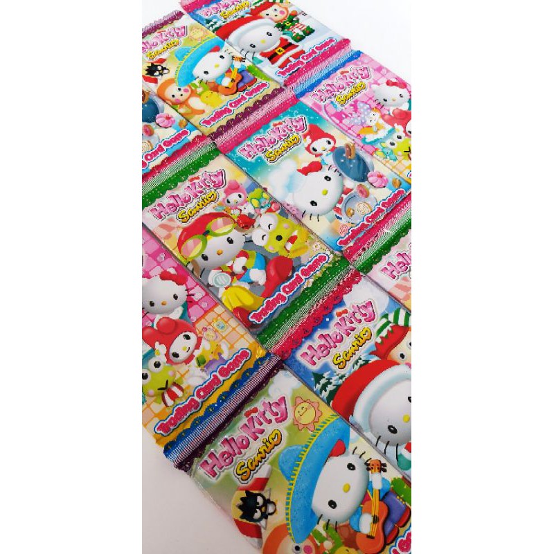 Bộ Sưu Tập Thẻ Bài Đồ Chơi Hình Hello Kitty Đáng Yêu Cho Bé