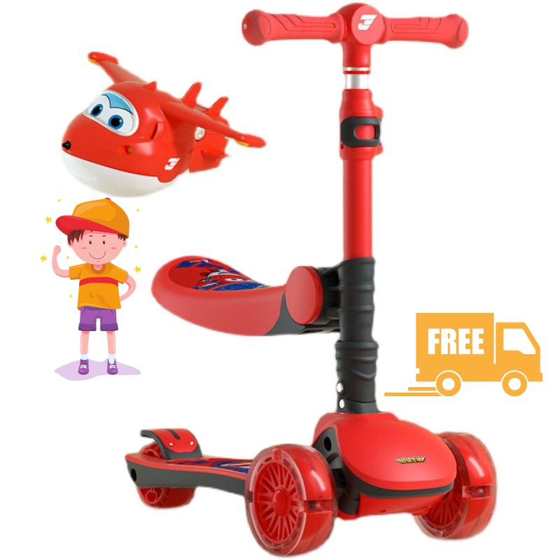 Xe Scooter, Xe Trượt Scooter Cho Bé Có Ghế Ngồi Cao Cấp PAPAA.HOME