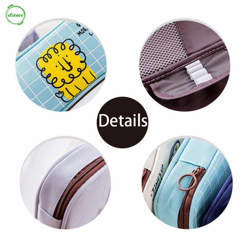 Túi Đựng Bút Hoạ Tiết Dễ Thương