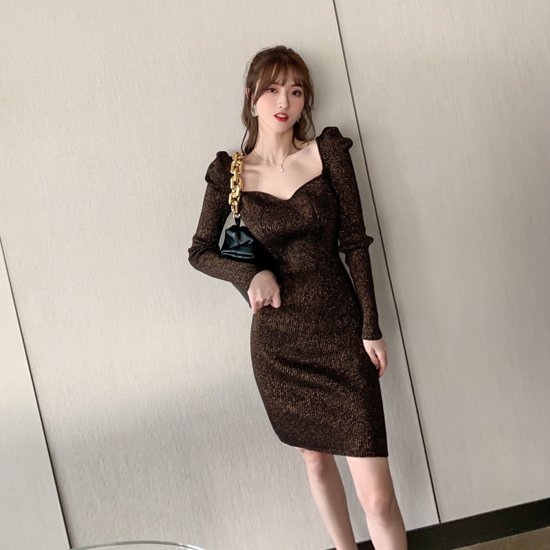 Đầm Ngắn Phong Cách Hàn Quốc Thời Trang Cho Nữ SL 4432