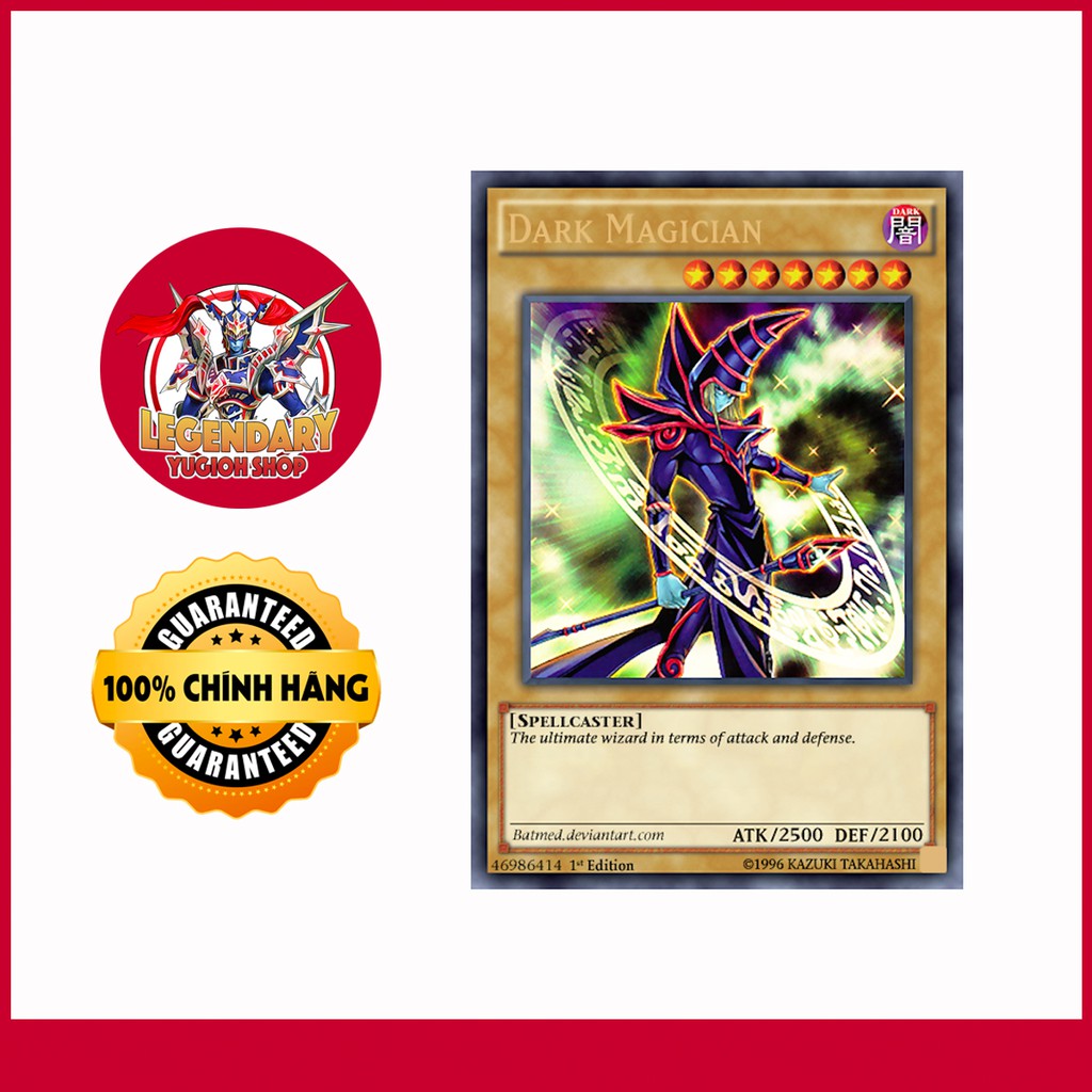 PHÙ THUỶ ÁO ĐEN!! Dark Magician - Bản Đặc Biệt