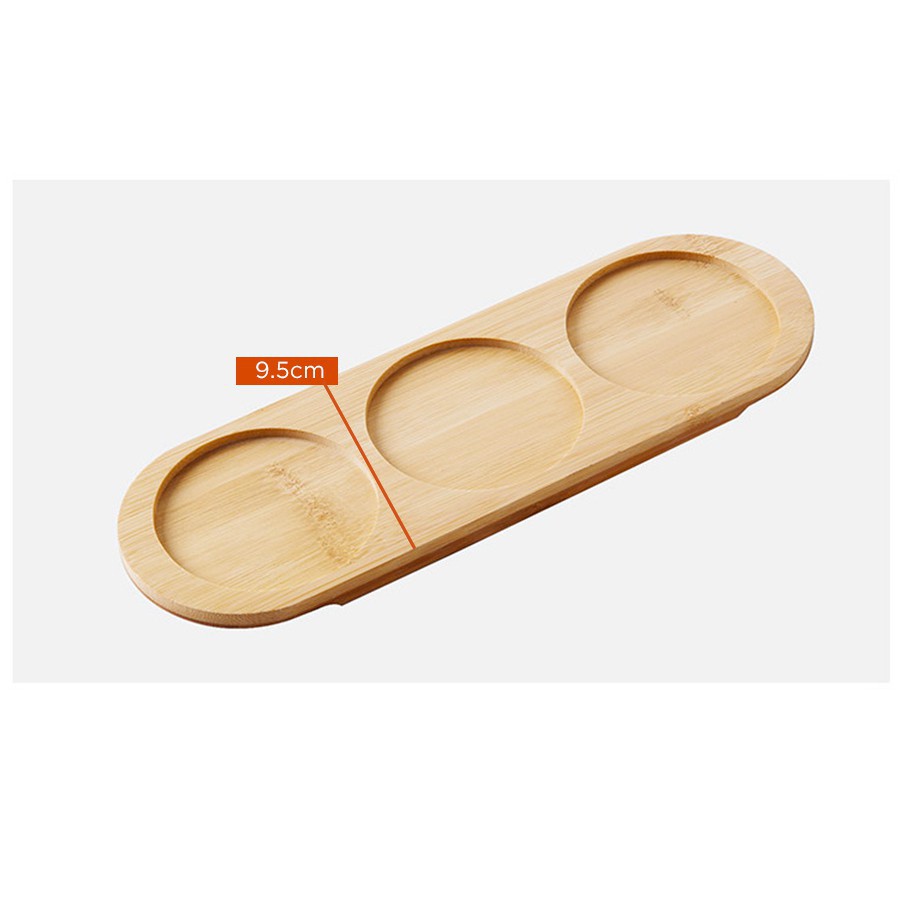 Set hũ đựng gia vị nắp gỗ cao cấp - Tặng kèm khay gỗ và thìa gỗ | BigBuy360 - bigbuy360.vn