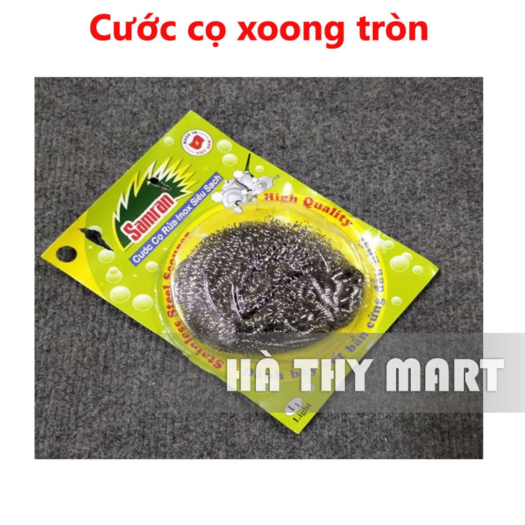 Cước Cọ Xoong Nồi, Cọ Rửa Inox Siêu Sạch (Tròn/chữ nhật)