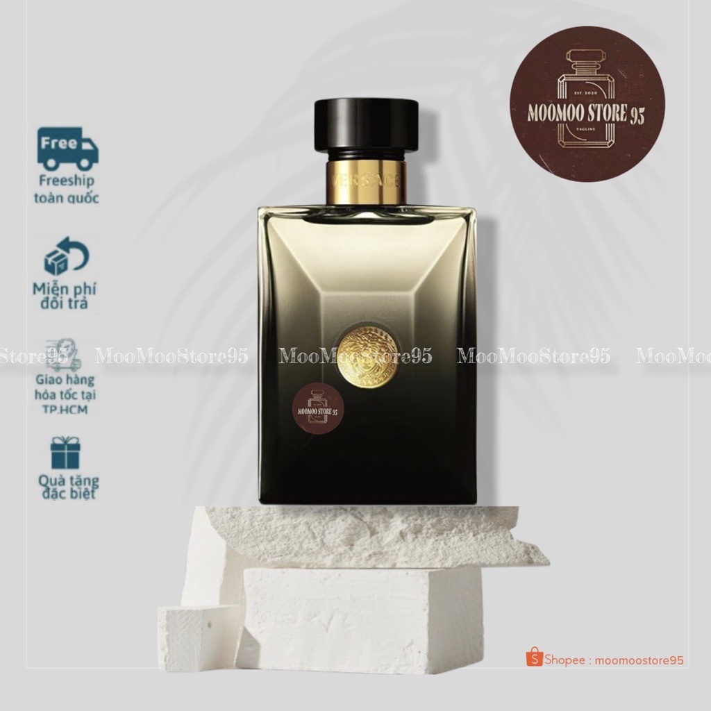 -𝐌𝐨𝐨𝐌𝐨𝐨- 10ml |  Versace Oud Noir Pour Homme | Nước hoa nam